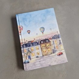 Notebook | Hardbound A5 Plain Pages Illustrated
