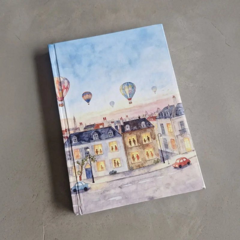 Notebook | Hardbound A5 Plain Pages Illustrated