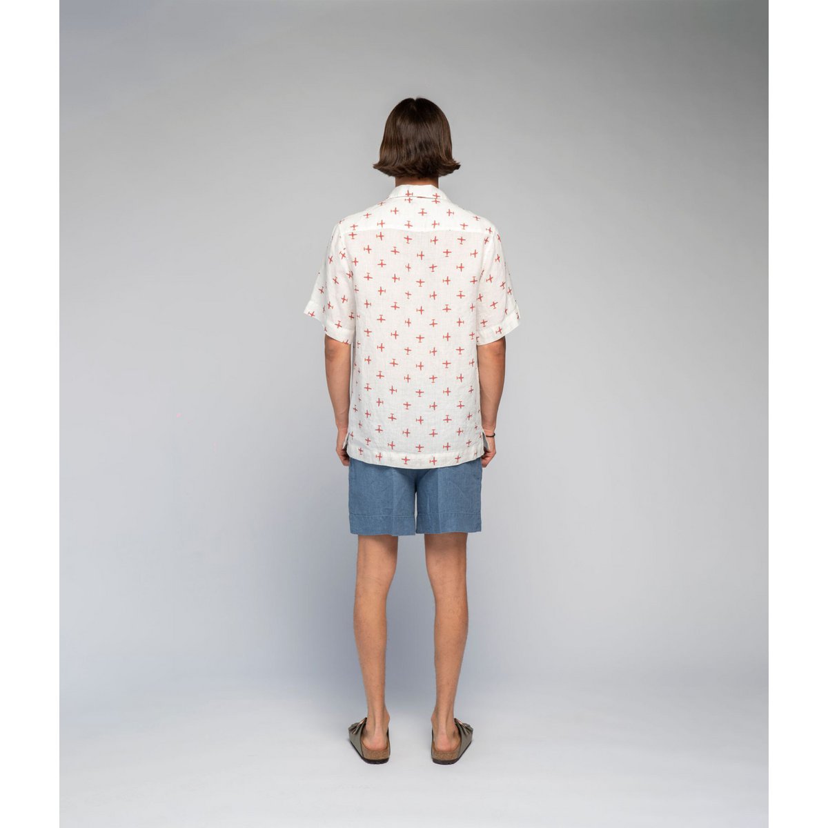 Chemise en lin Avion - Agnė Kišonaitė (Unisexe)