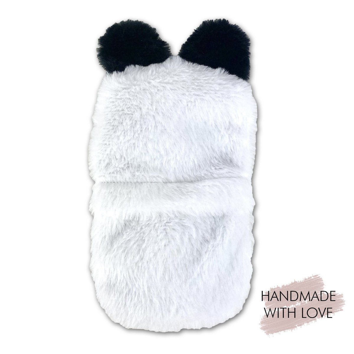 Mini warmwaterkruiken panda en luipaard