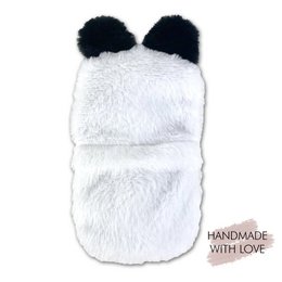 Mini warmwaterkruiken panda en luipaard