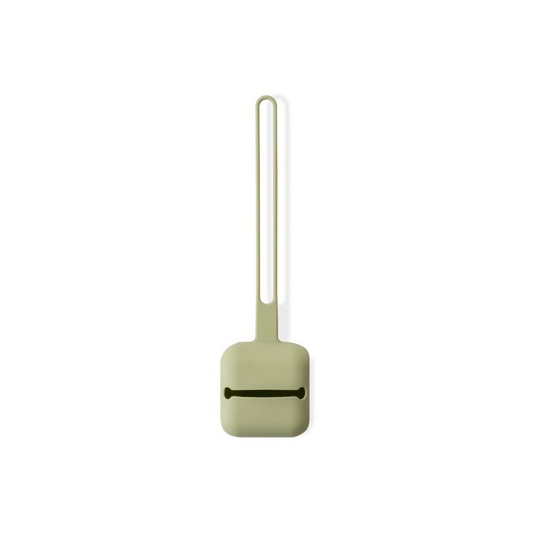 Siliconen dummy houder- olijfgroen