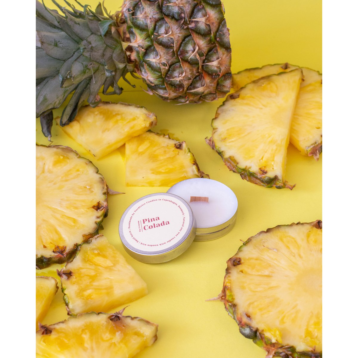 Mini-Duftkerzen aus Soja, Pina Colada