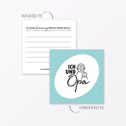 30-piece set of milestone cards "Baby's first year" square