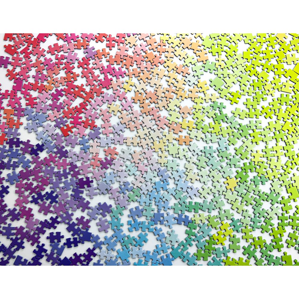 Gradient Jigsaw Puzzle (1000 pieces)
