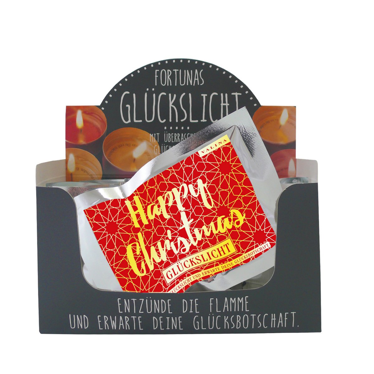 Fortunas Glückslicht / Happy / Happy Christmas / VE 15