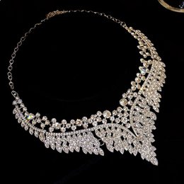 Grand Cascade Crystal Bridal Jewelry Set