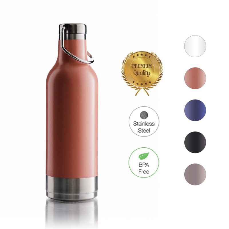 Thermoflasche Handle Rose 0,5 Liter