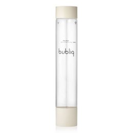Beige bottle for bubliq drink carbonator