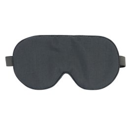 Ws grand masque oculaire unisexe du charbon de bois