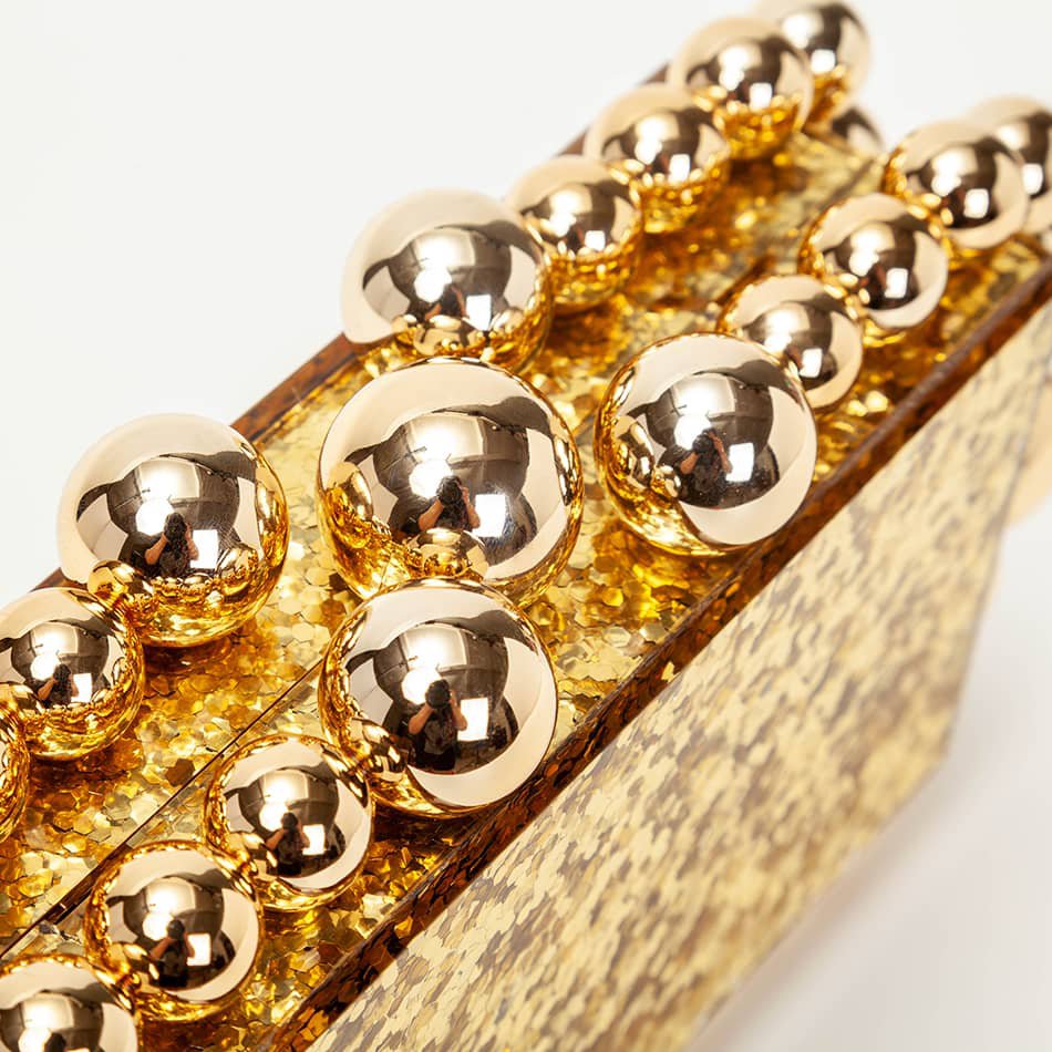 Saint Tropez Diamond 18 Karat Gold Karat Abendtasche