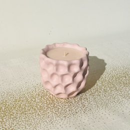 Pastellfarbe Kerze