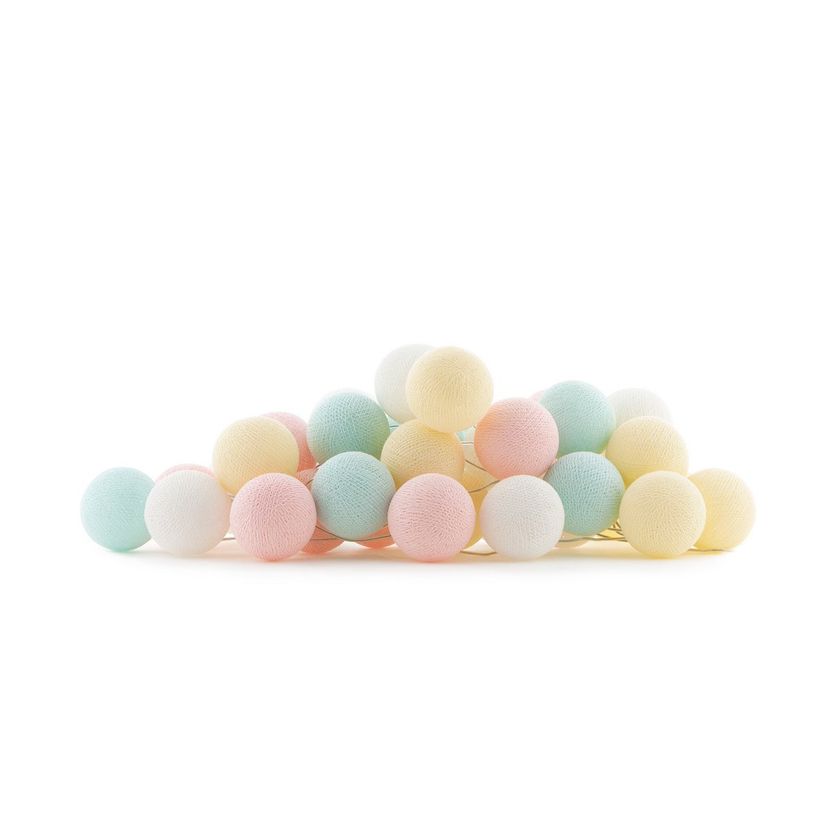 Indendørs almindelig String Light - Pastel