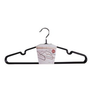 Massa Hangers - Black, Metal, Set of 10