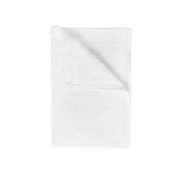 Toalla de Invitadas 100% algodón orgánico 30x50 cm, 550 gr./m² Blanco