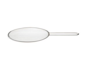 Splash protection cover made of stainless steel Ø 25 cm