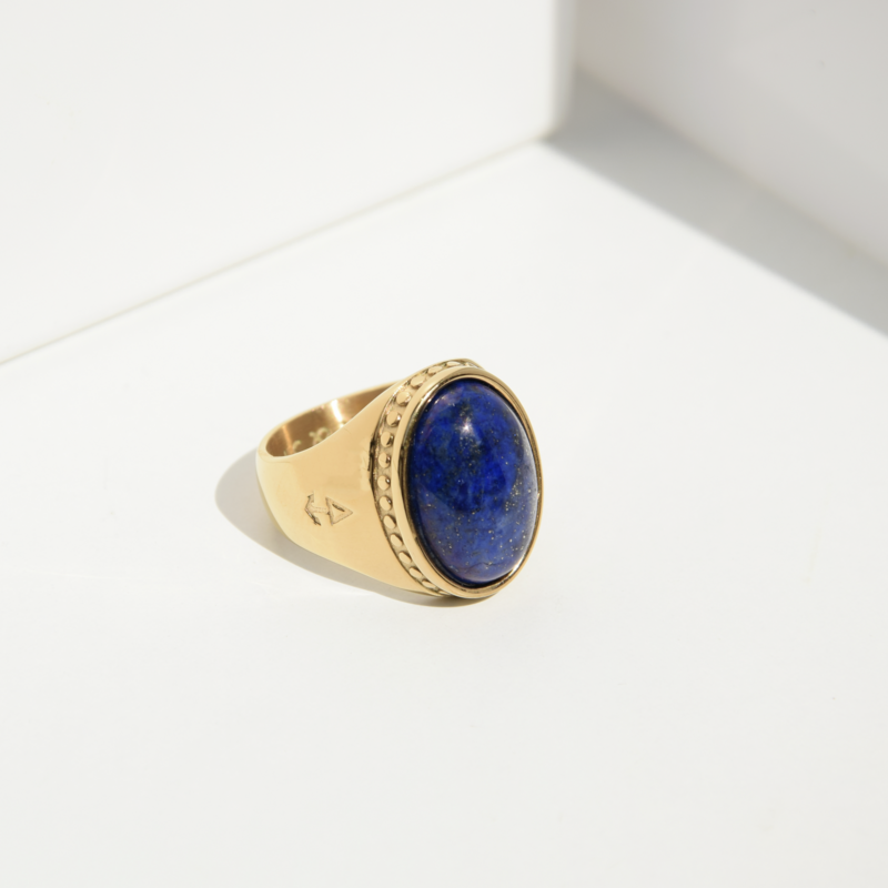 Ring DEUS LAPIS LAZULI