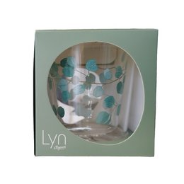 Eigenart Lyn "Eucalyptus" double walled glass, 0.25L, giftbox