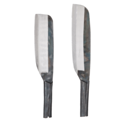 AUTENTISKE BLADES MOC MAC, asiatisk køkkenkniv, bladlængde 16-20 cm