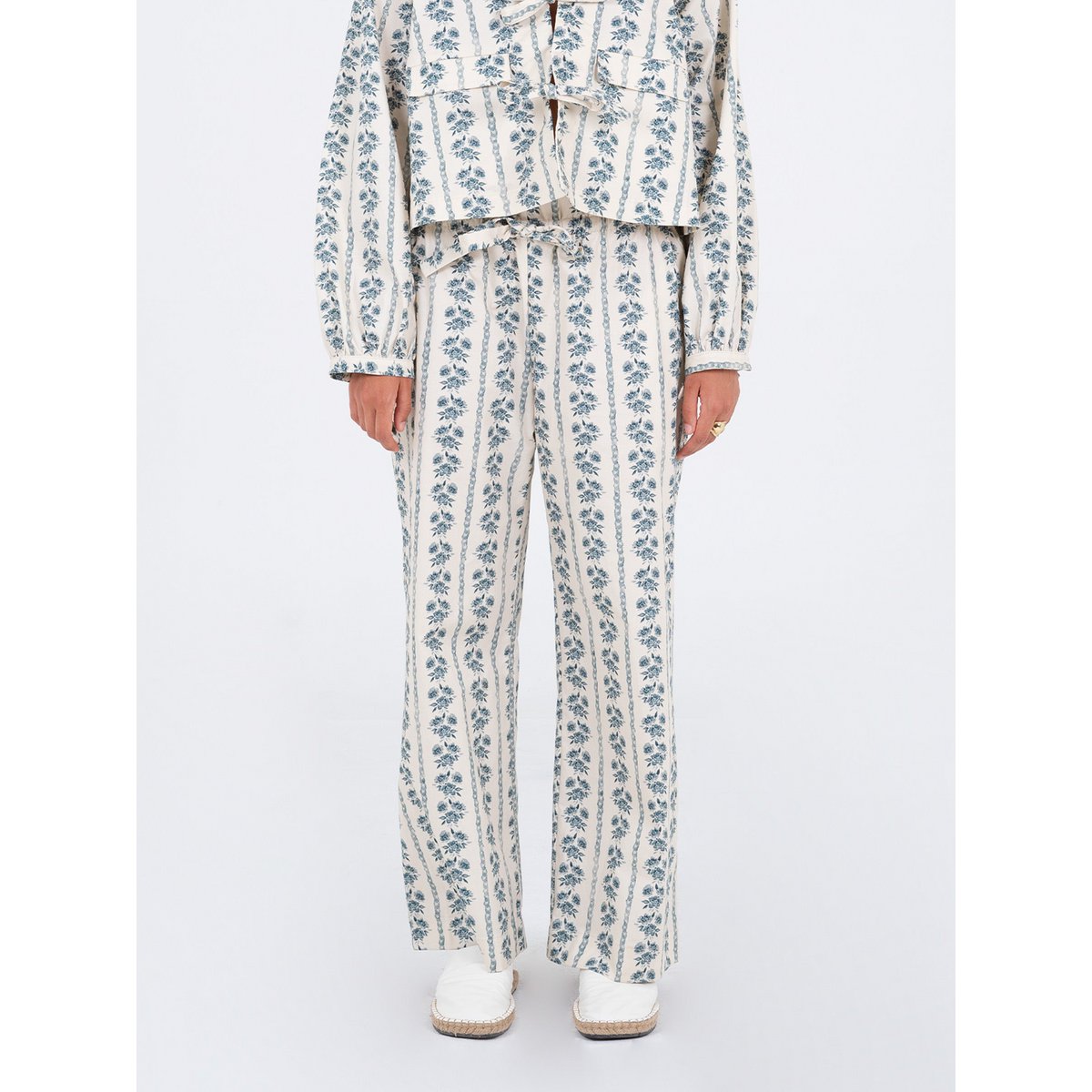 Tribeca Flower Print Pants