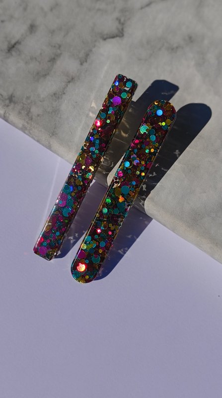 ⋒ Harpiks hårklippakke - Glitter Circus (8 varer) ⋒