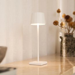 William White Rechargeable Table Lamp