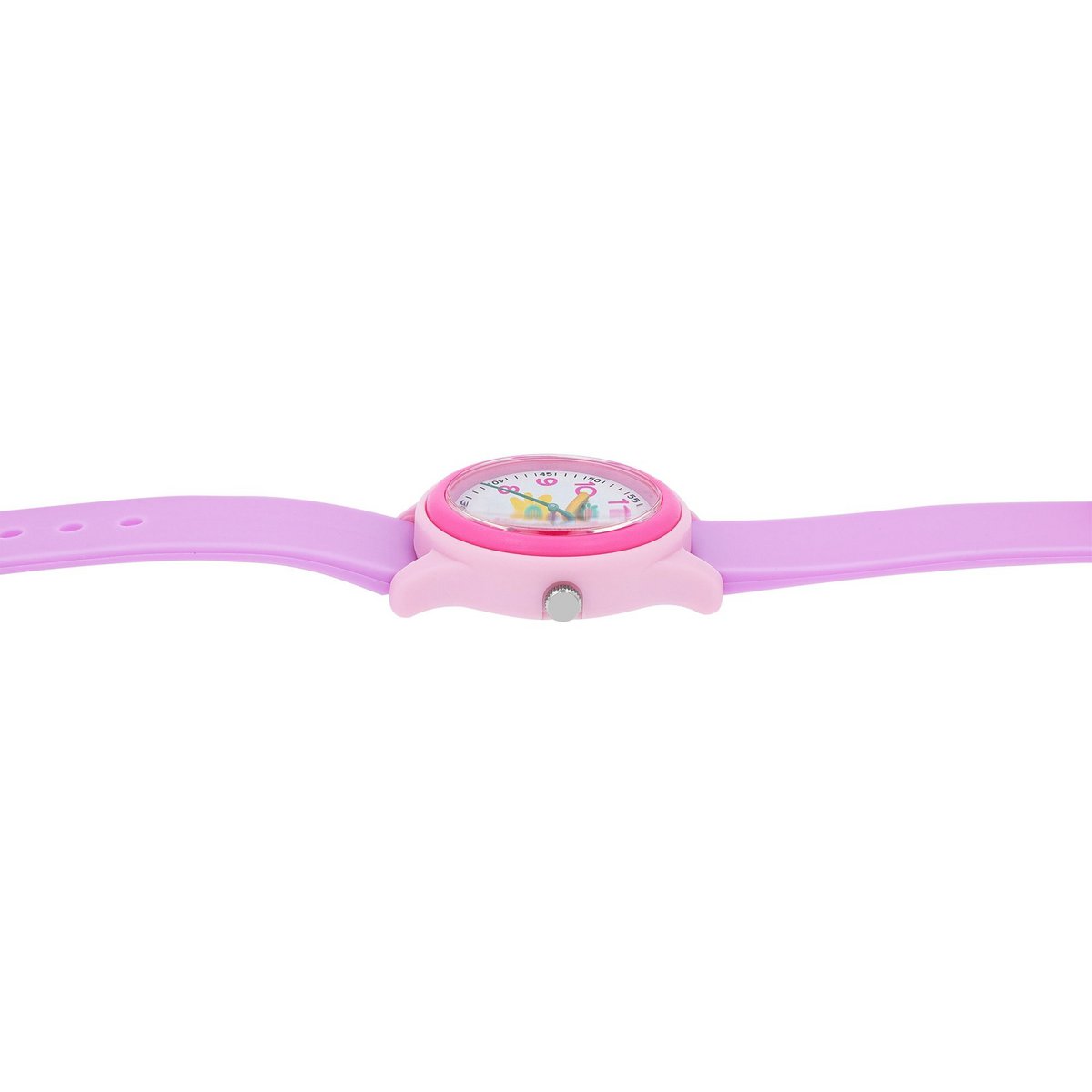Montre pour enfants Q&Q avec bracelet en silicone, "Fleurs", 10 bar
