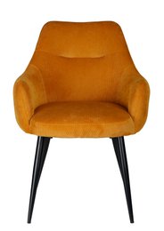 Ivy spisestuestol - gul rib
