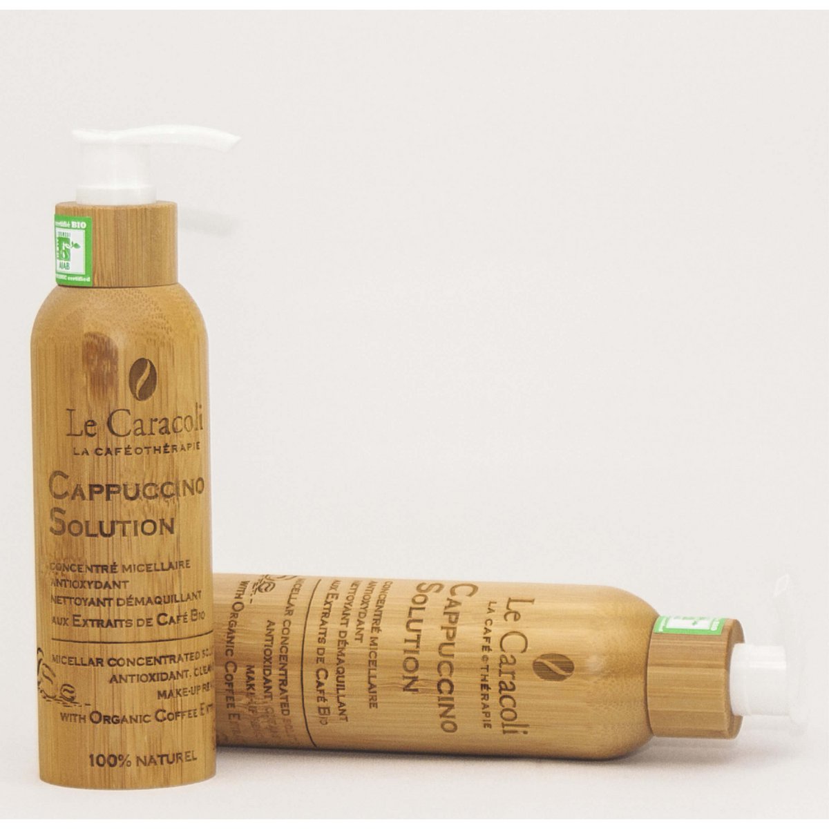 CAPPUCCINO SOLUTION limpiador desmaquillante 120 ml