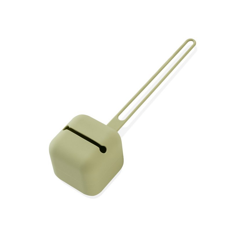 Siliconen dummy houder- olijfgroen