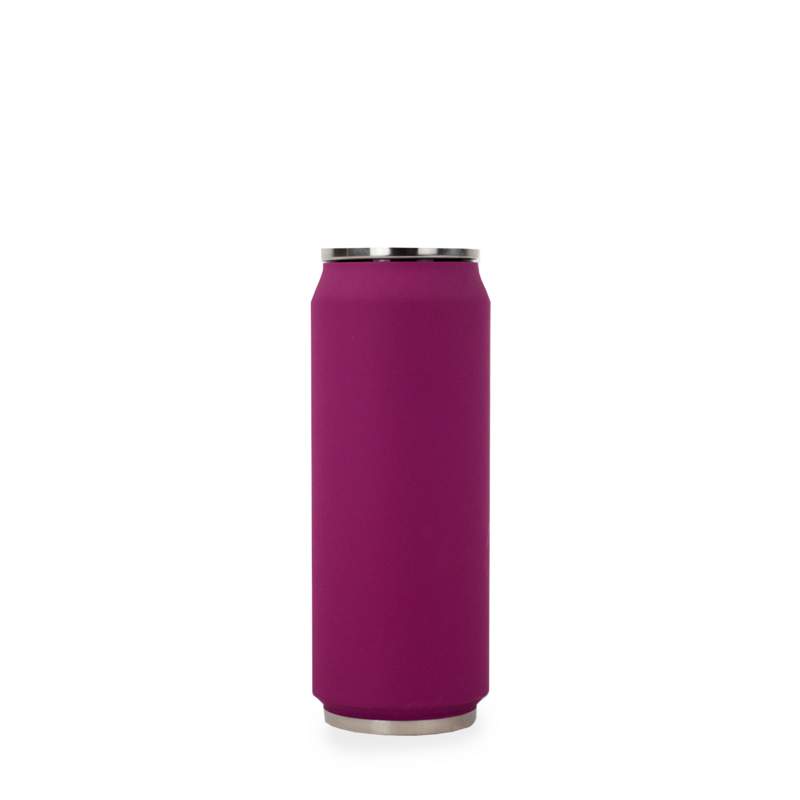 500ml isothermal tin cans PURPLE