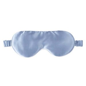 Schlafmaske aus Seide – Himmelblau