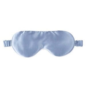 Schlafmaske aus Seide – Himmelblau