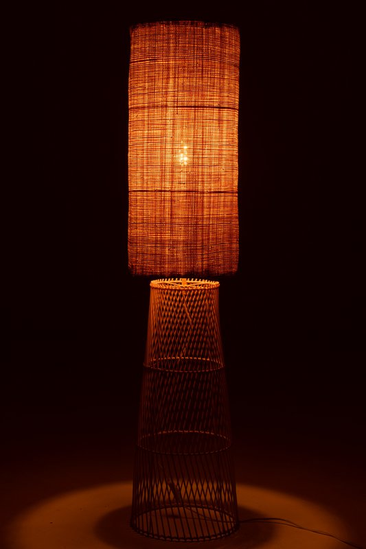 Lampa pokojowa J-Line Len/Bambus Natural