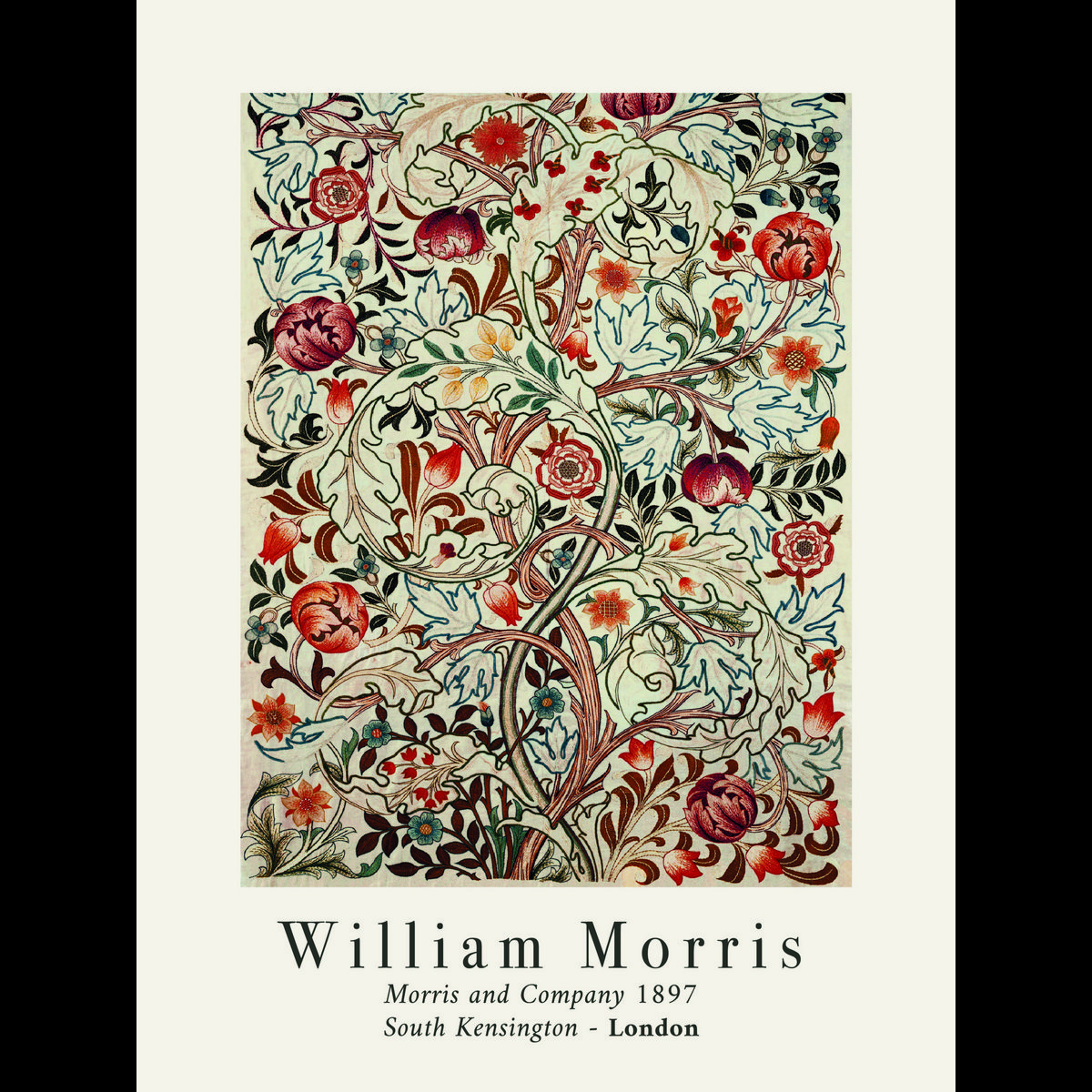 Plakat William Morris Jesień