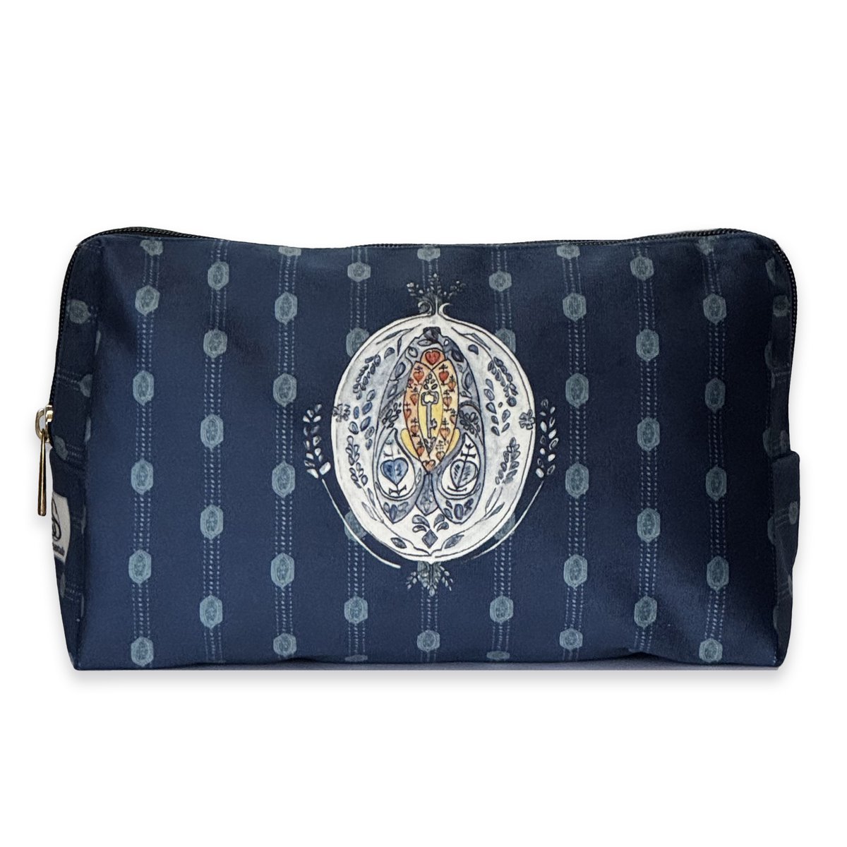 Toiletry bag - 25x15x10 cm - SUZANNE - Navy