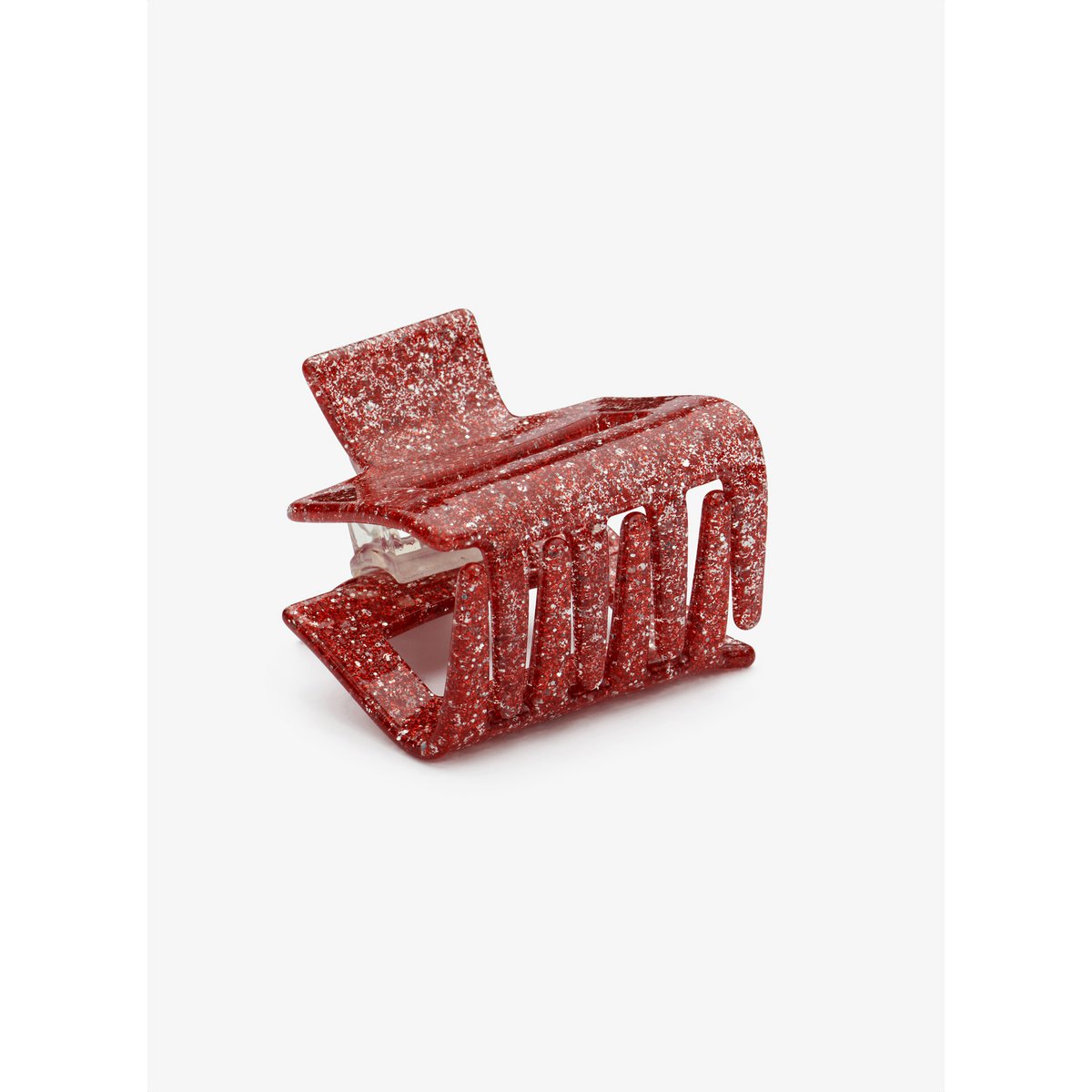 Hair clip Milly glitter red