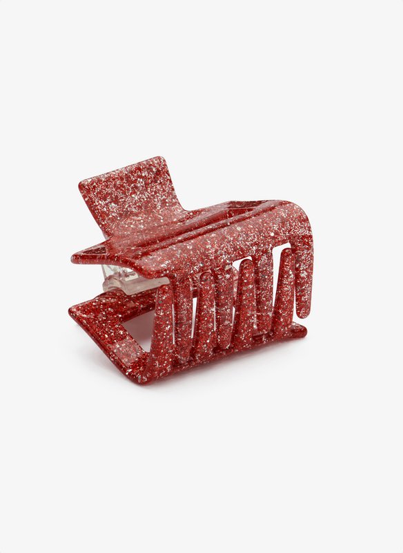 Hair clip Milly glitter red