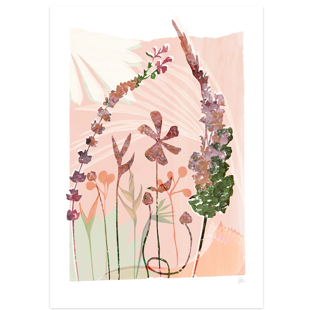 Serene Botanical 2 Art Print