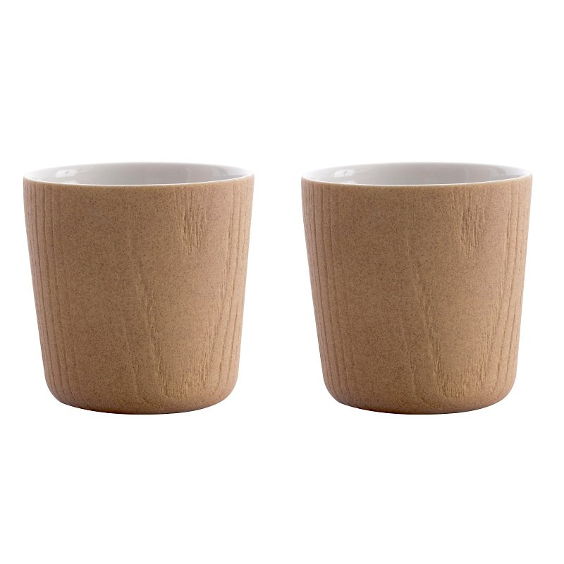 MU / Tea Cup 220ml oak - set of 2