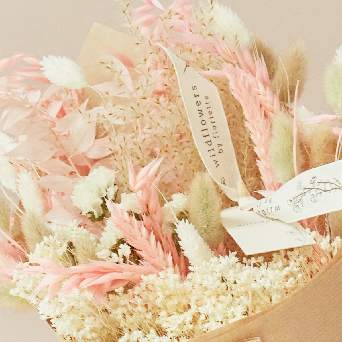Bouquet esclusivo di fiori secchi - Blush - Matrimonio preferito
