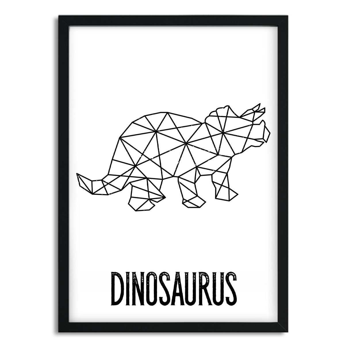 A5 plakat - dinosaur