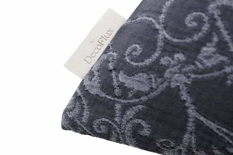 Dekoracyjna poszewka na poduszkę Versailles Dark Grey
