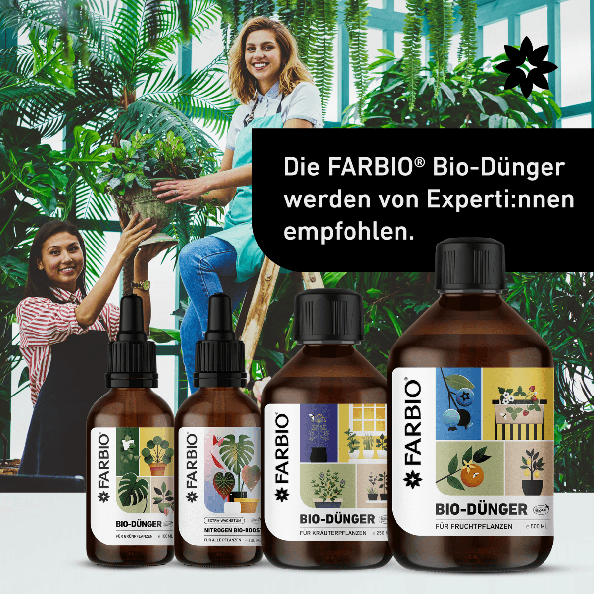 FARBIO® organic liquid fertilizer for herb plants