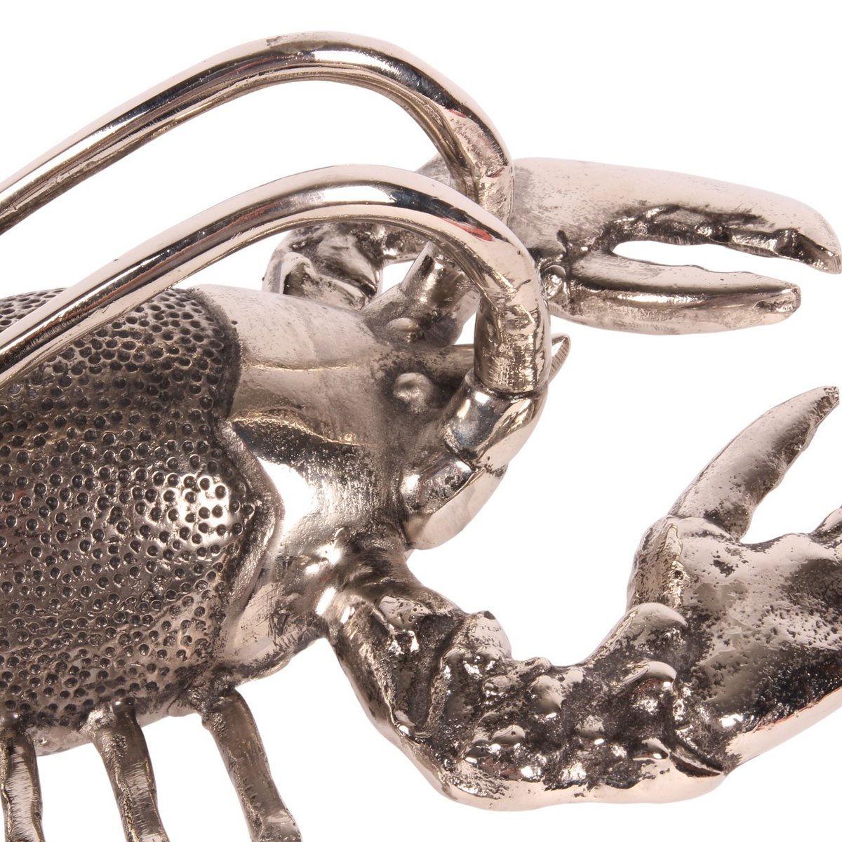 Flessenhouder Kreeft 41 cm - Zilver - Aluminium