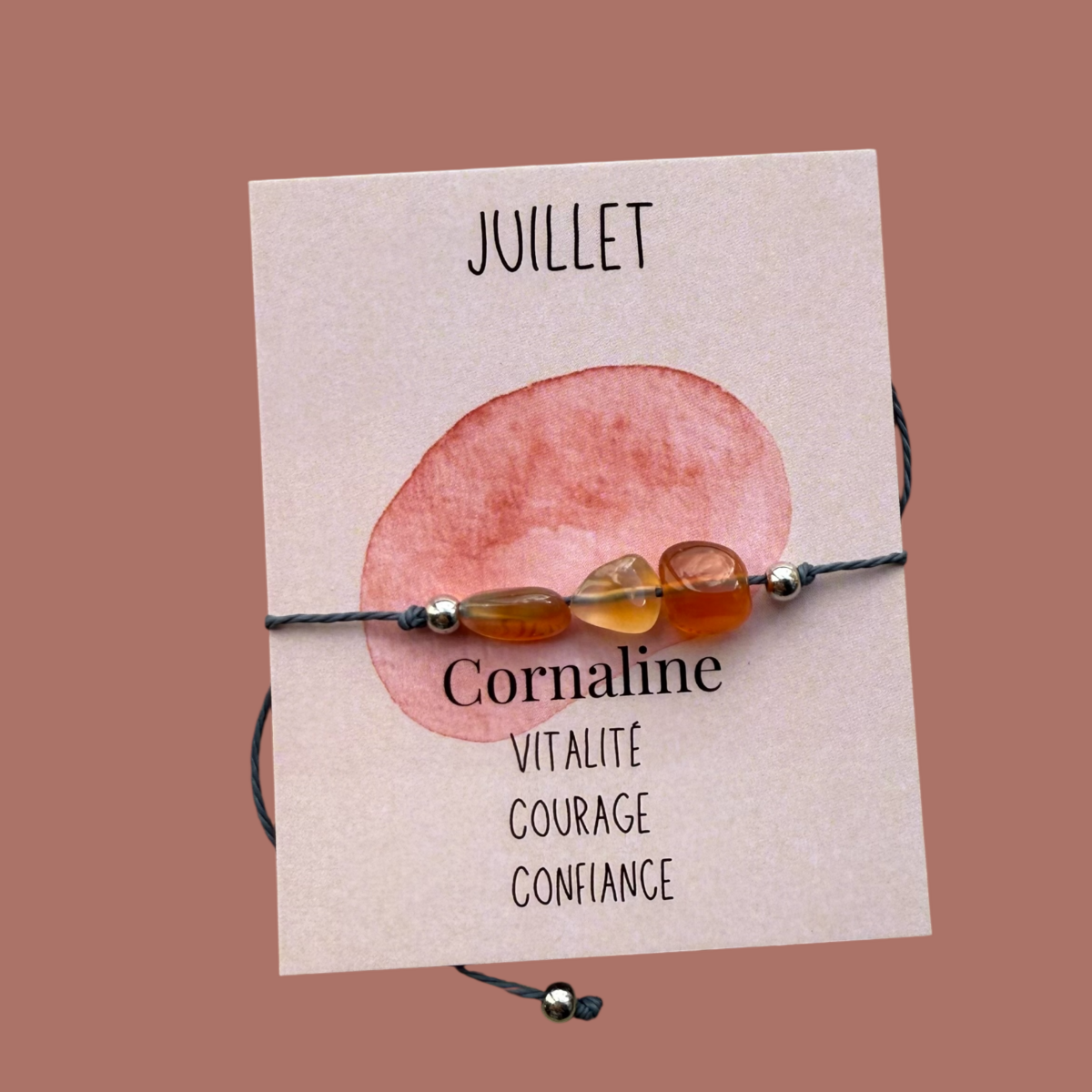 Armbånd julliet Cornaline Copy