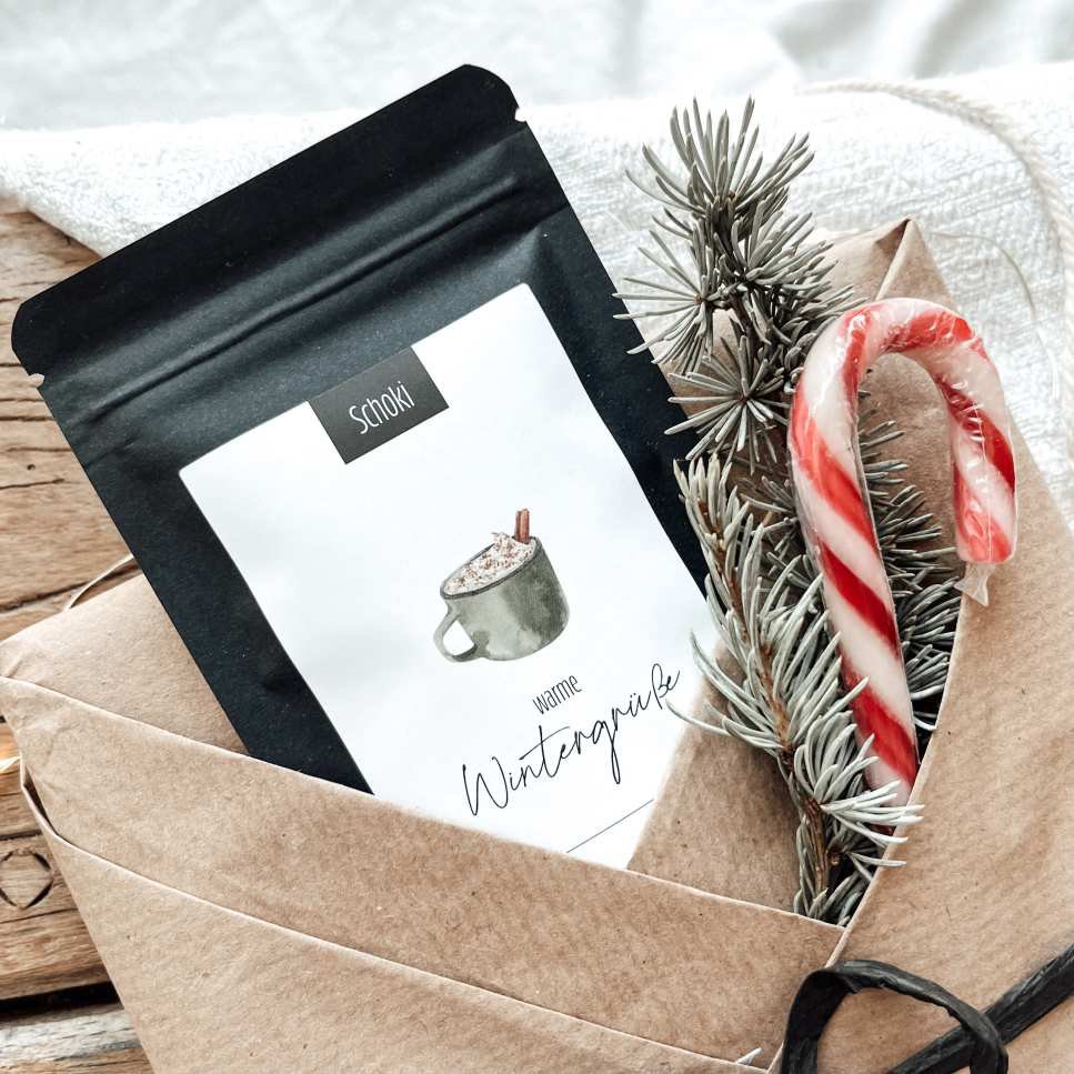 CHOCOLATE DROPS | cup | mini bag of whole milk