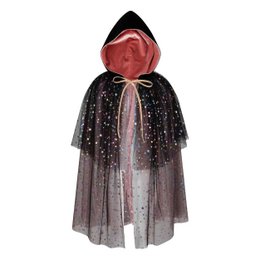 Magico mantello bifacciale per bambini "Stelle arcobaleno"