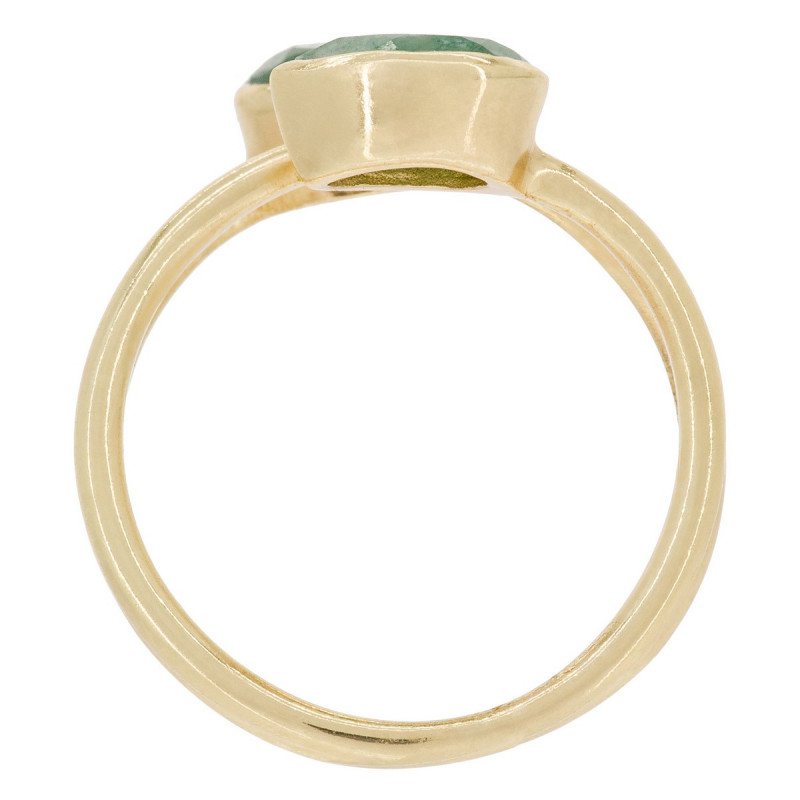 "Taya" Ring Aventurin grün