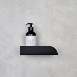 Wandregal aus Metall BAUHAUS, weiß, beige, schwarz